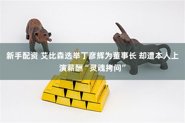 新手配资 艾比森选举丁彦辉为董事长 却遭本人上演薪酬“灵魂拷问”